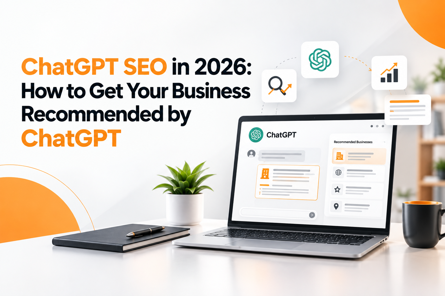 ChatGPT SEO strategies to get your business recommended by ChatGPT