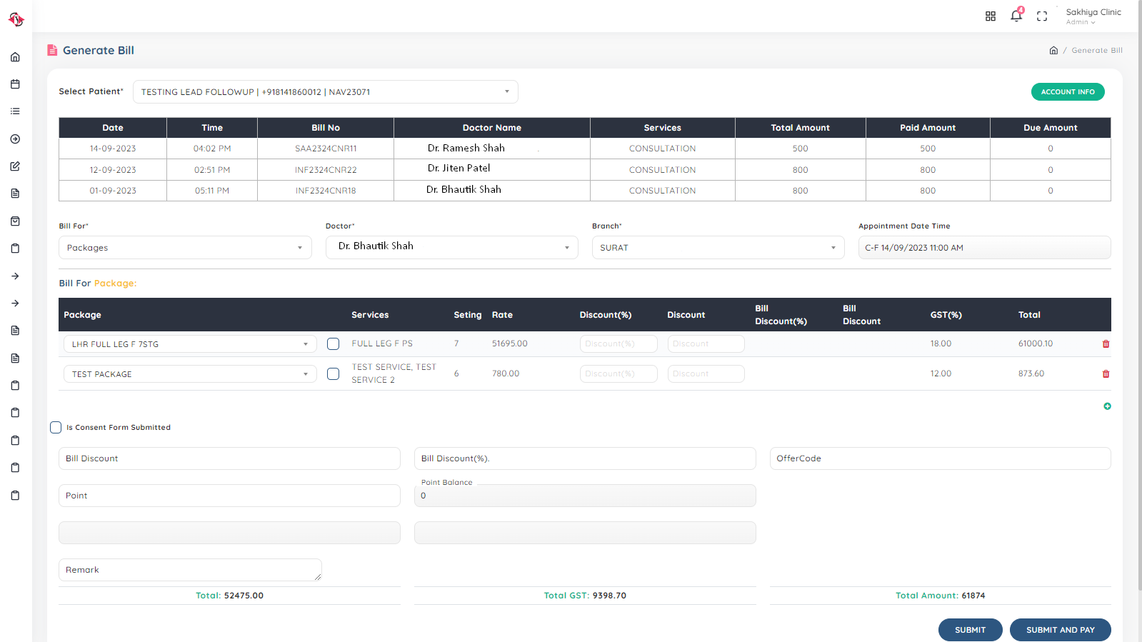 Billing and financial management in dermatology EHR software